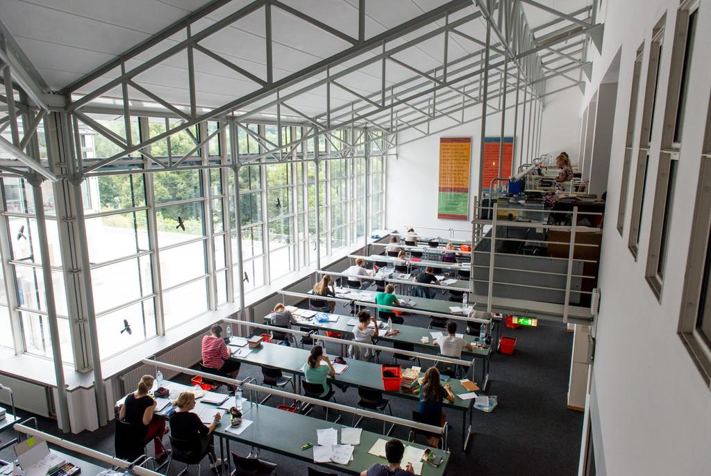 The Central Library reading room